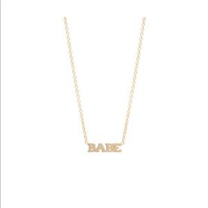 zoe chicco babe necklace